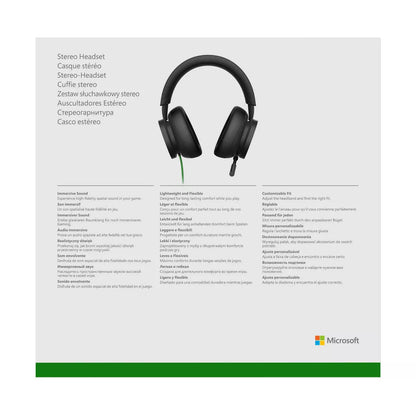 Xbox Wired Gaming Stereo Headset for Xbox Series X|S/Xbox One: Foam Cushions, 3.5Mm Jack